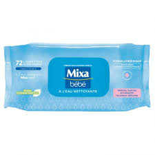 Mixa Bebe Cleaned Water Wipes X72